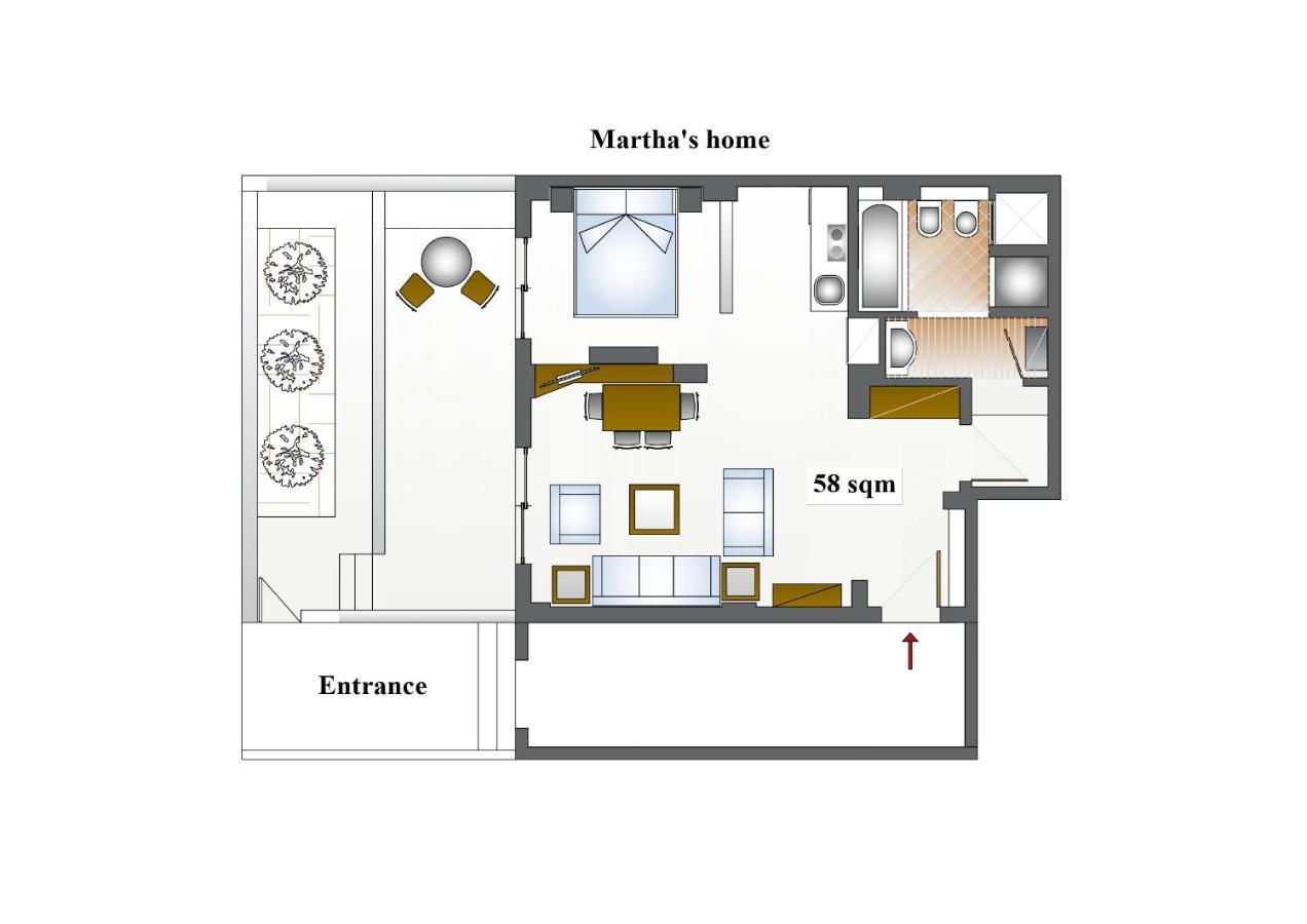 Martha'S Home Rhodes City 외부 사진